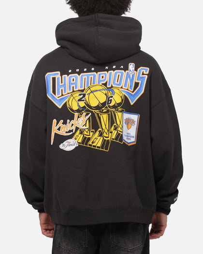 Mitchell & Ness New York Knicks 2026 NBA Champions Hoodie Washed Black