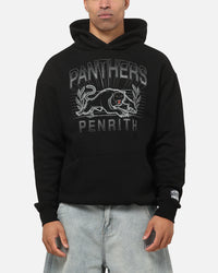 Bleacher Athletic Penrith Panthers NRL Adult Club Wreath Hoodie Black