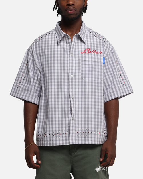 Loiter Western Button Up Shirt Check
