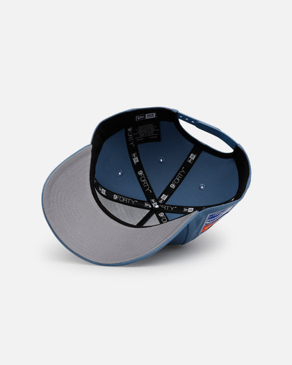 New Era Edmonton Oilers 'Faded Blue' 9FORTY A-Frame Snapback Faded Blue