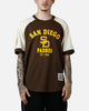 Pro Standard San Diego Padres Double Knit Raglan T-Shirt Brown