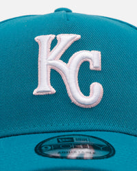New Era Kansas City Royals 'Aqua' 9FORTY A-Frame Snapback Aqua