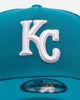 New Era Kansas City Royals 'Aqua' 9FORTY A-Frame Snapback Aqua