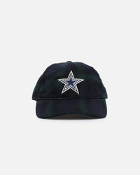 Pro Standard Dallas Cowboys Pro Prep Plaid Strapback Forest Green/Midnight Navy