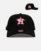 New Era Houston Astros 'Black And Pink' 9FORTY A-Frame Snapback Black/Pink