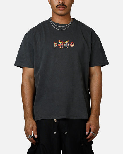 73Studio X Diablo II Halloween Summer 2000 T-Shirt Black Wash