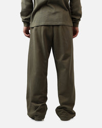 American Thrift Wide Leg Pants Washed Olive