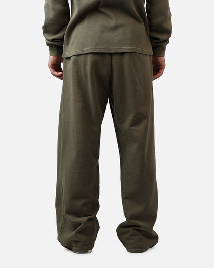 American Thrift Wide Leg Pants Washed Olive