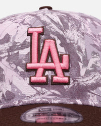 New Era Los Angeles Dodgers 'Pink Tree Camo' 9FORTY A-Frame Snapback Pink