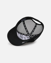 Von Dutch Classic Triple Black Trucker Snapback Black