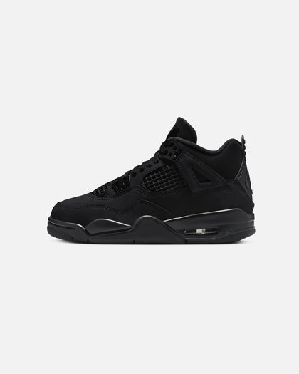 Jordan Kids' Air Jordan 4 Retro "Black Cat" (GS) Black/Black