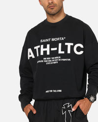 Saint Morta Athltc Crewneck Black