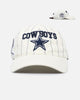 Pro Standard Dallas Cowboys Pinstripe Dad Hat Strapback Eggshell/Yellow