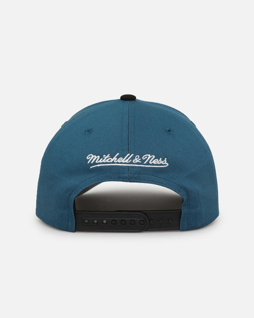 Mitchell & Ness Los Angeles Lakers 'Deep Emerald' Pro Pinch Snapback Black