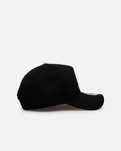 New Era Atlanta Braves 'Pink Satin Hearts 2.0' 9FORTY A-Frame Snapback Black/Pink