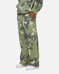 Carre Sideline Trackpants Green Camo