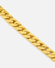 Saint Morta Flat Faced Curb Chain Gold
