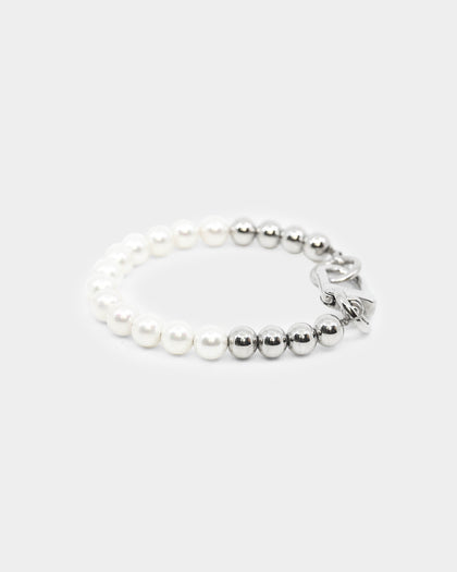 Vitaly Unisex Keshi Bracelet Stainless Steel