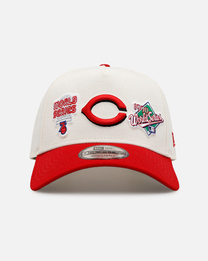 New Era Cincinnati Reds 'World Series Logo' 9FORTY A-Frame Snapback Chrome