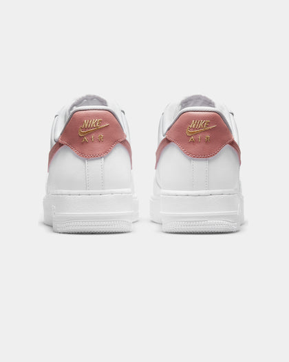 Nike Women's Air Force 1 '07 Essential White/Rust Pink