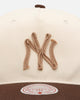 Mitchell & Ness New York Yankees 'Hand Stitch' Deadstock Snapback Brown