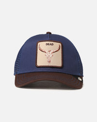 Goorin Bros Two Tone Skull Trucker Snapback Lilac