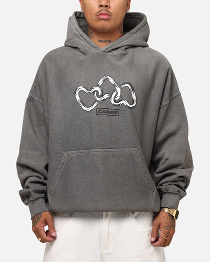 Carre Link Hoodie Washed Charcoal