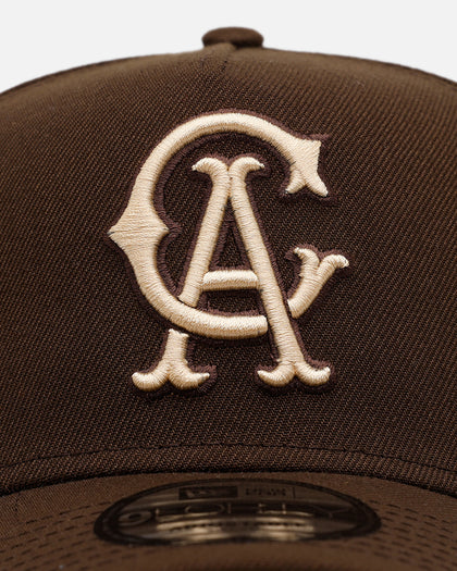 New Era Los Angeles Angels 'Stay Classy' 9FORTY A-Frame Snapback Walnut