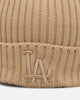 New Era Los Angeles Dodgers 'Color Pack' Beanie Tan