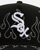New Era Chicago White Sox 'Outline Flames' 9FORTY A-Frame Snapback Black