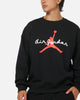Jordan Brooklyn AJ6 Fleece Crewneck Black/Infrared