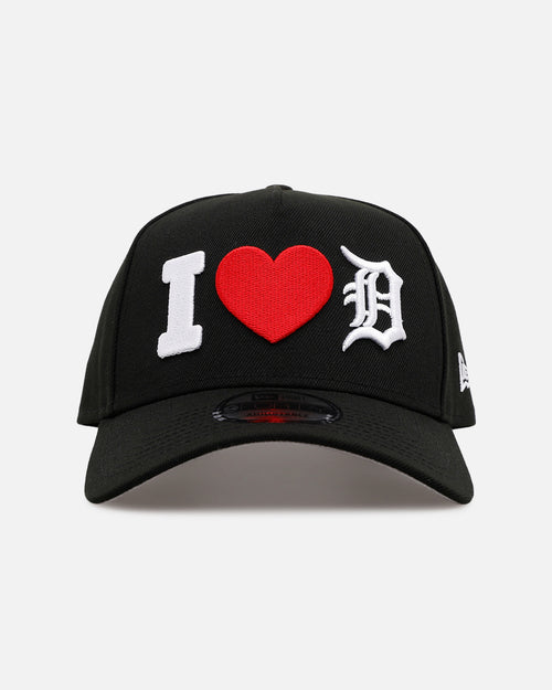New Era Detroit Tigers 'Love' 9FORTY A-Frame Snapback Black
