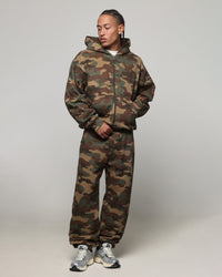 American Thrift Zip Hoodie Camo