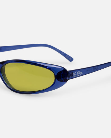 Aire X Von Dutch Poison Sunglasses Blue/Yellow