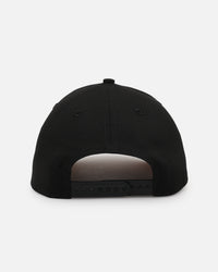 New Era Chicago Bulls 'Satin Flower' 9FORTY A-Frame Snapback Black/Pink