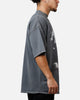 The Anti Order Alien Mock Neck T-Shirt Washed Charcoal