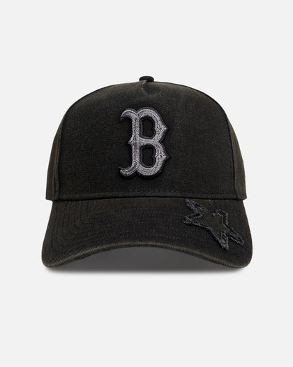 New Era Boston Red Sox "Star Visor" 9Forty A-Frame Snapback Black