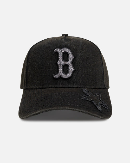 New Era Boston Red Sox "Star Visor" 9Forty A-Frame Snapback Black