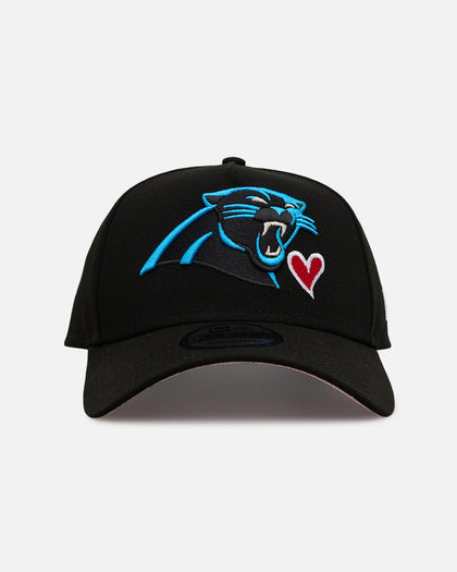 New Era Carolina Panthers 'Team Color Hearts' 9FORTY A-Frame Snapback Official Team Color