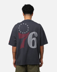 New Era Philadelphia 76ers Oversized T-Shirt Black