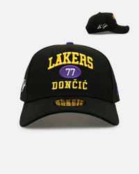 New Era Los Angeles Lakers 'NBA Signature' Doncic #77 9FORTY A-Frame Snapback Official Team Color