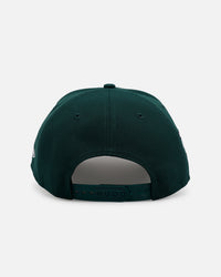 New Era Cleveland Guardians 'Evergreen' 9FORTY A-Frame Snapback Dark Green