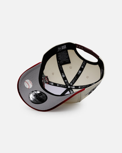 New Era Los Angeles Angels 'Velvet Roses' 9FORTY A-Frame Snapback Chrome