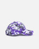 New Era New York Yankees 'Frayed Washed Camo' 9TWENTY Strapback Purple