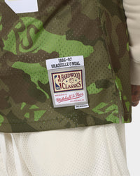 Mitchell & Ness Los Angeles Lakers '96-'97 Camo Swing Jersey Green Camo
