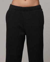 American Thrift Women's Straight Leg Trackpants Black