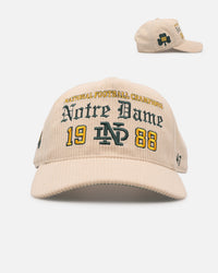 47 Brand Notre Dame 'College Champs' 1998 Champs Hitch Snapback Natural