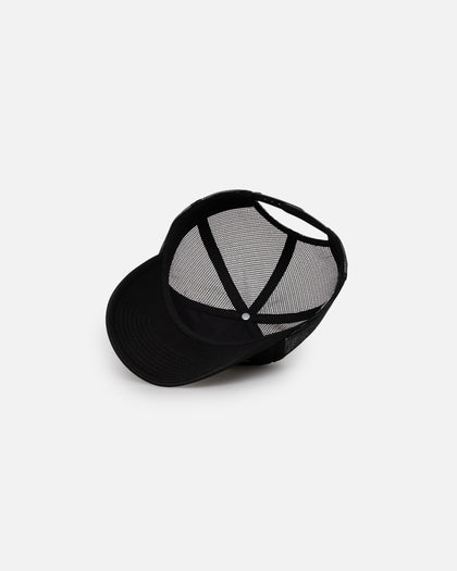 Stussy Points Trucker Cap Black