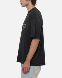 Represent Private Members T-Shirt Stained Black