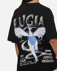 The Pokémon Collection By 73Studio Lugia Legendary T-Shirt Black